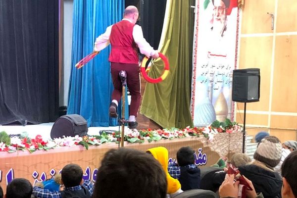 حضور پرشور دانش‌آموزان دبستان هیأت امنایی شهید قلنبر در اردوی کانون ری