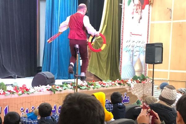 حضور پرشور دانش‌آموزان دبستان هیأت امنایی شهید قلنبر در اردوی کانون ری