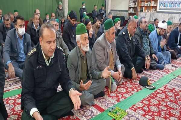 اقامه نماز جمعه در شهر بار نیشابور