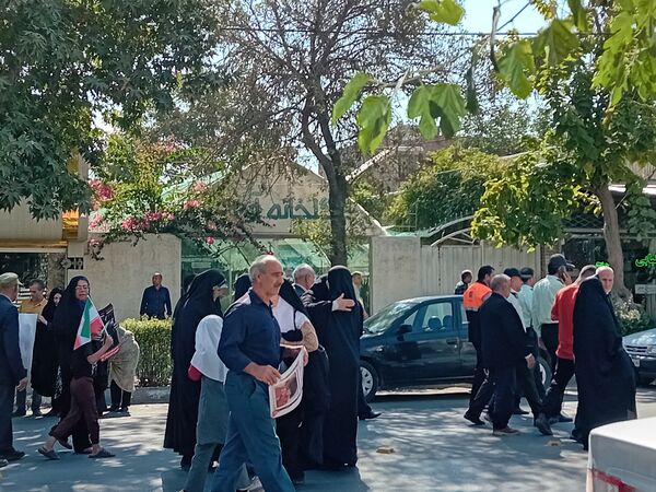 برگزاری راهپیمایی در حمایت از مردم مظلوم فلسطین در سملقان