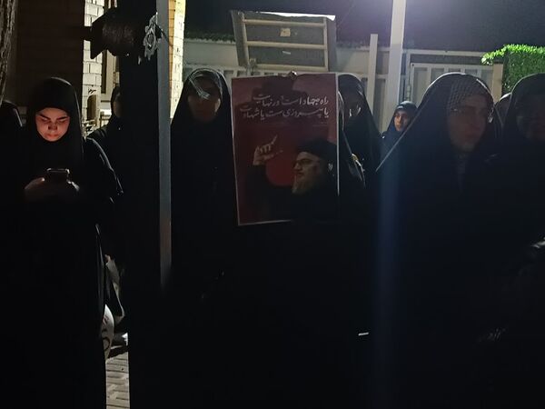 تجمع دانشجویان دانشگاه علوم پزشکی شیراز در محکومیت جنایت رژیم صهیونیستی
