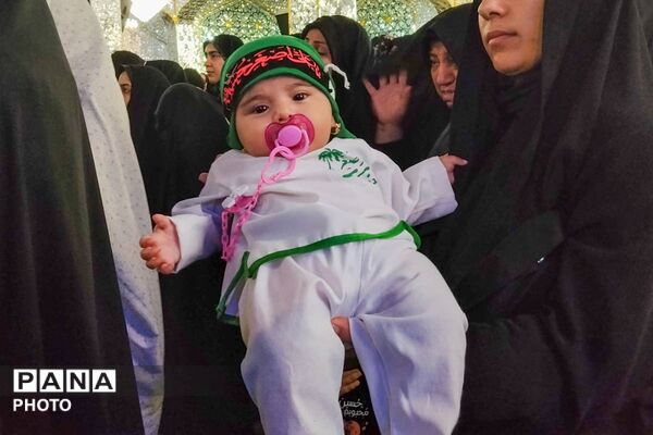 گهواره‌های سبز در سوگ کربلا؛ همایش شیرخوارگان حسینی در بجنورد/1
