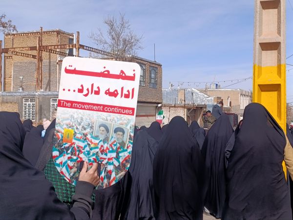 خروش پرشکوه مردم نسر در دفاع از آرمان‌های انقلاب اسلامی در راهپیمایی ۲۲ بهمن