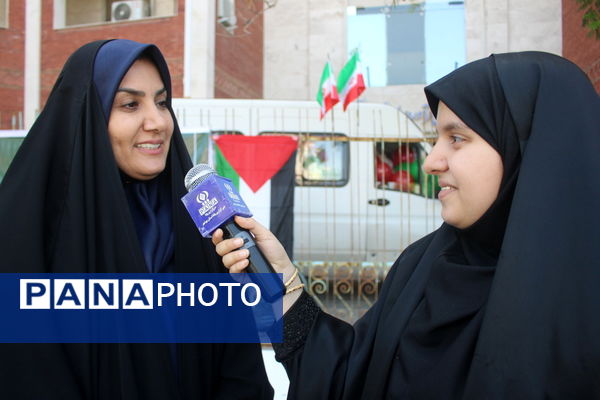 راهپیمایی روز قدس در بوشهر 