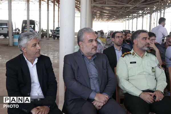 مراسم آغاز احداث برج مراقبت فرودگاه بین المللی قم