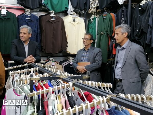 گشت مشترک نظارت بر بازار شهرستان کاشمر با حضور فرماندار