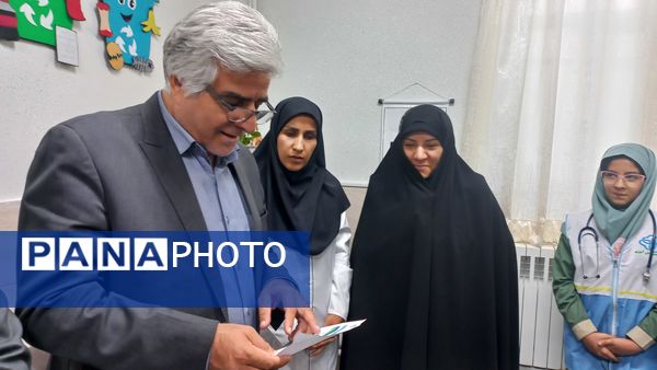 آئین افتتاحیه برنامه سفیران سلامت دانش آموزی استان خراسان رضوی در دبستان شاهد تحقیقی ناحیه ۶