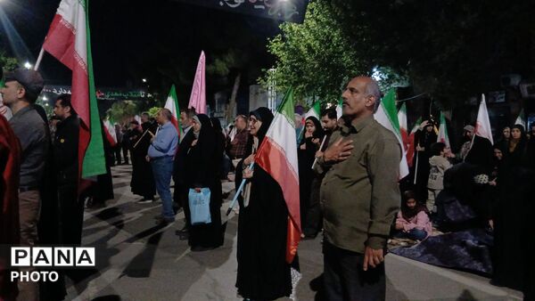 نوای استغاثه در حسنیه امام خمینی نیشابور 