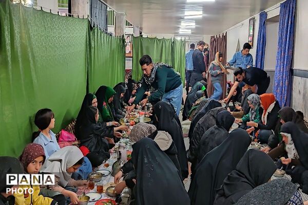 ضیافت افطاری در شب بیست و سوم ماه مبارک رمضان مسجد جامع شهر بار 