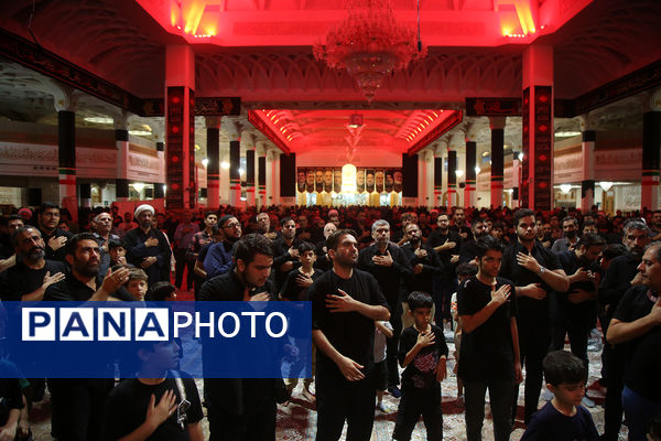 عزاداری شهادت دختر سه ساله امام حسین(ع) در قم