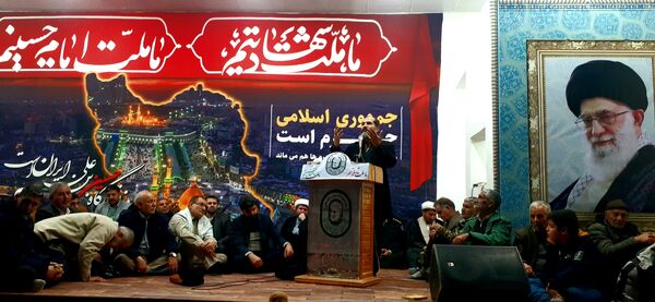 مراسم پنجمین سالگرد شهادت سردار سلیمانی در ناحیه سپاه سملقان