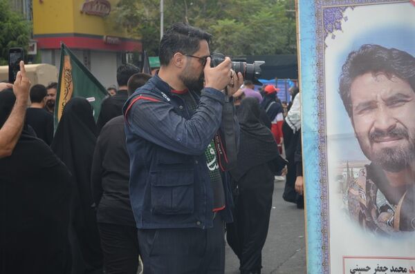 برپایی موکب عشاق الحسین سازمان دانش‌آموزی شهر تهران