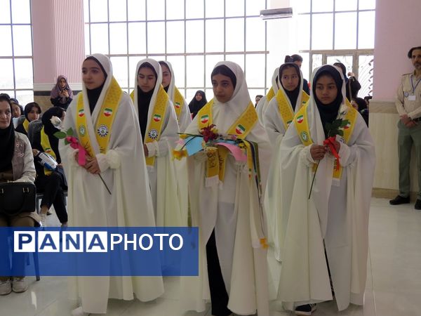 اردوی تمشک دختران بجنورد در اردوگاه شهید چمران 