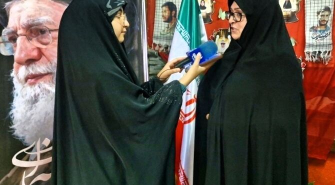دبیرستان شهید همت در تدارک میزبانی از زائران خوزستانی