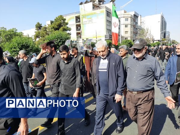 وداع با سید الشهدا خدمت