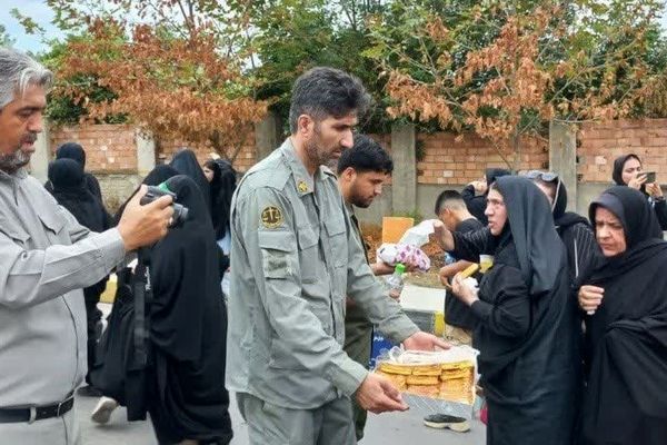 برگزاری راهپیمایی اربعین حسینی در شهرستان کردکوی استان گلستان