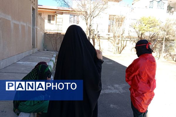 هیئت شهرستانی به مناسبت شهادت حضرت زهرا(س) در دبیرستان حضرت معصومه(س) شهرستان فیروزکوه