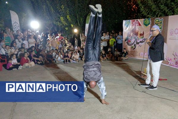 جشن هفته وحدت و تولد حضرت محمد(ص) در بوستان ارغوان باقرشهر 