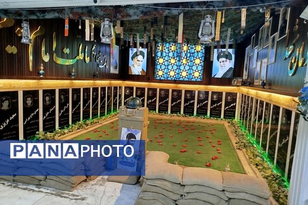 مراسم ارتحال امام خمینی (ره) در اداره آموزش و پرورش ناحیه دو شهرری 