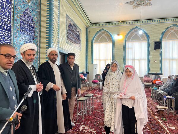 اعتکاف دانش‌آموزی مسجد امیرالمومنین صوفیان