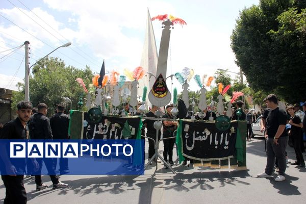 عزاداری مردم سلماس در سومین روز شهادت امام حسین (ع)