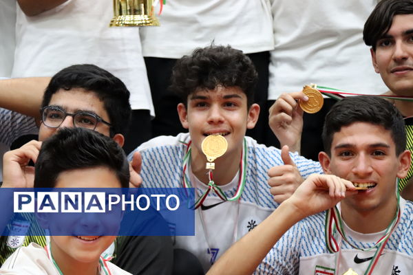 اختتامیه مسابقات فوتسال سمپاد