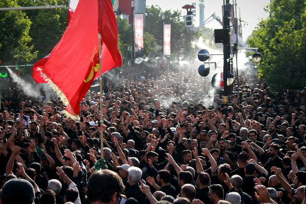 دسته عزاداری حسینیه اعظم زنجان در یوم العباس