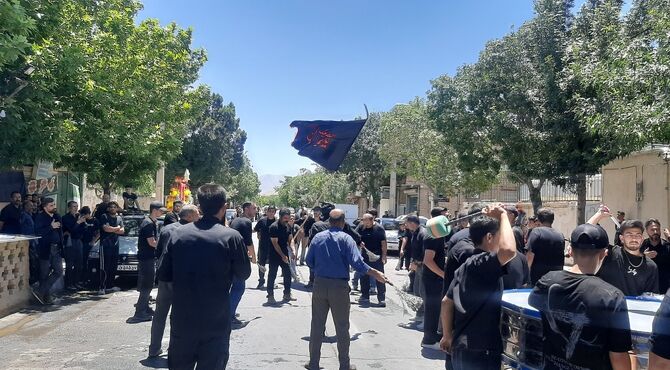 تجمع بزرگ عزاداران حسینی در شازند و روستای نورآباد