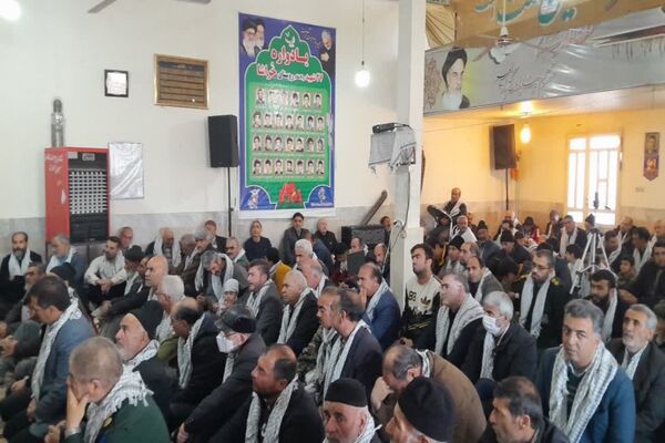 برگزاری یادواره ۲۷ شهید والامقام روستای خراشا