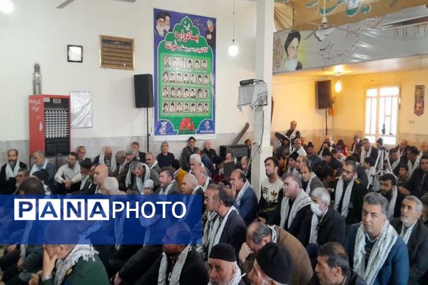 برگزاری یادواره ۲۷ شهید والامقام روستای خراشا