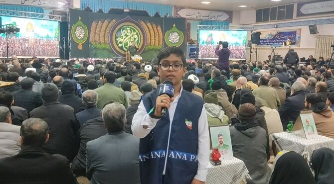 مراسم گرامیداشت سالروز شهادت حاج قاسم سلیمانی، ۷۸شهید مدافع حرم و شهدای تیپ فاطمیون