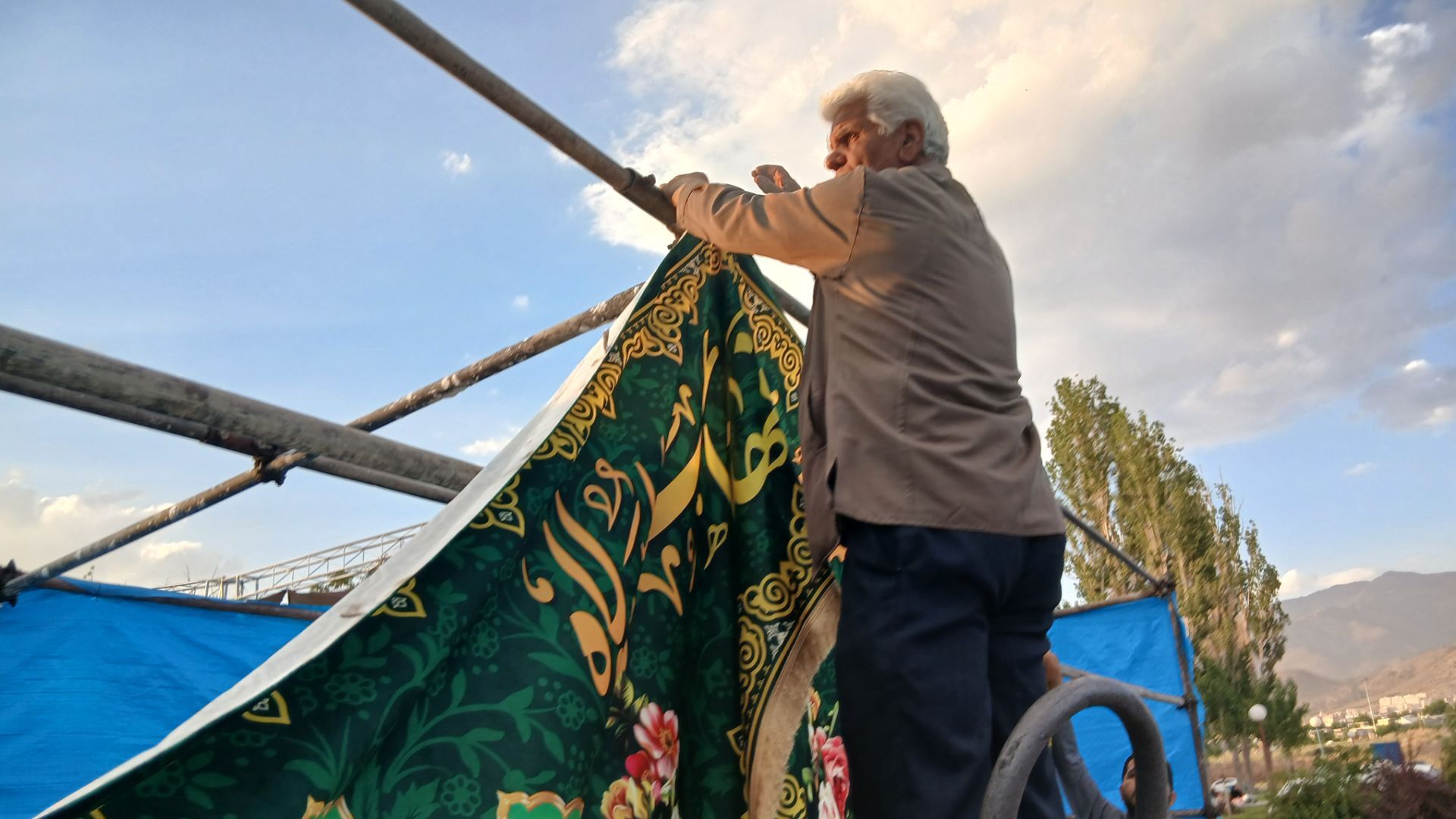 مواکب عید غدیر خم در تویسرکان