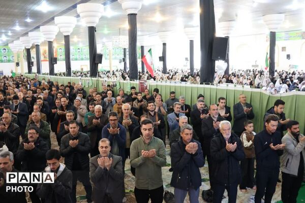 نماز عید فطر در استان خراسان شمالی 