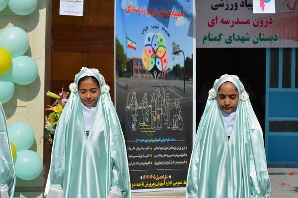 برگزاری المپیاد ورزشی درون مدرسه‌ای در بهارستان‌دو