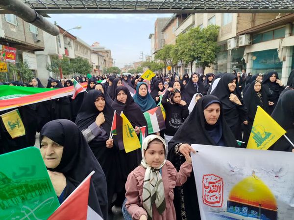 راهپیمایی روز جهانی قدس در گلوگاه 