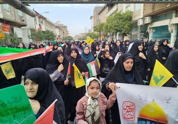 راهپیمایی روز جهانی قدس در گلوگاه 