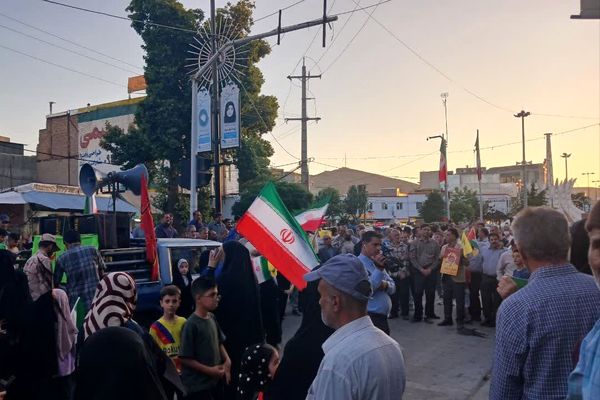 جشن بزرگ پیروزی رزمندگان اسلام در نبرد علیه رژیم صهیونیستی و آمریکای جنایتکار در شهرستان قروه