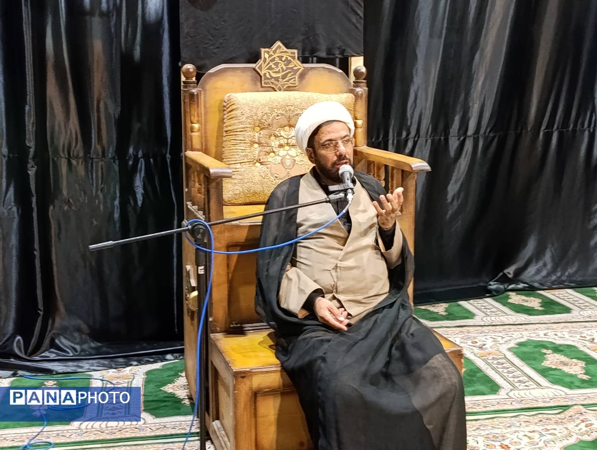 مراسم سوگواری شهادت حضرت رقیه (س) در شهر سفید‌دشت 