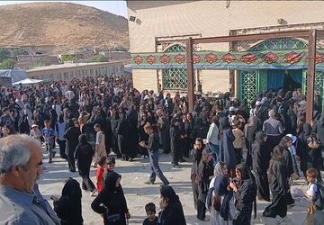 راهپیمایی باشکوه جاماندگان اربعین حسینی در کوهدشت