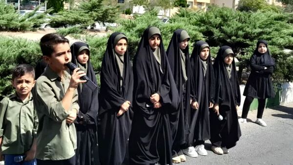 راهپیمایی دلدادگان حسینی در شهرستان سمنان