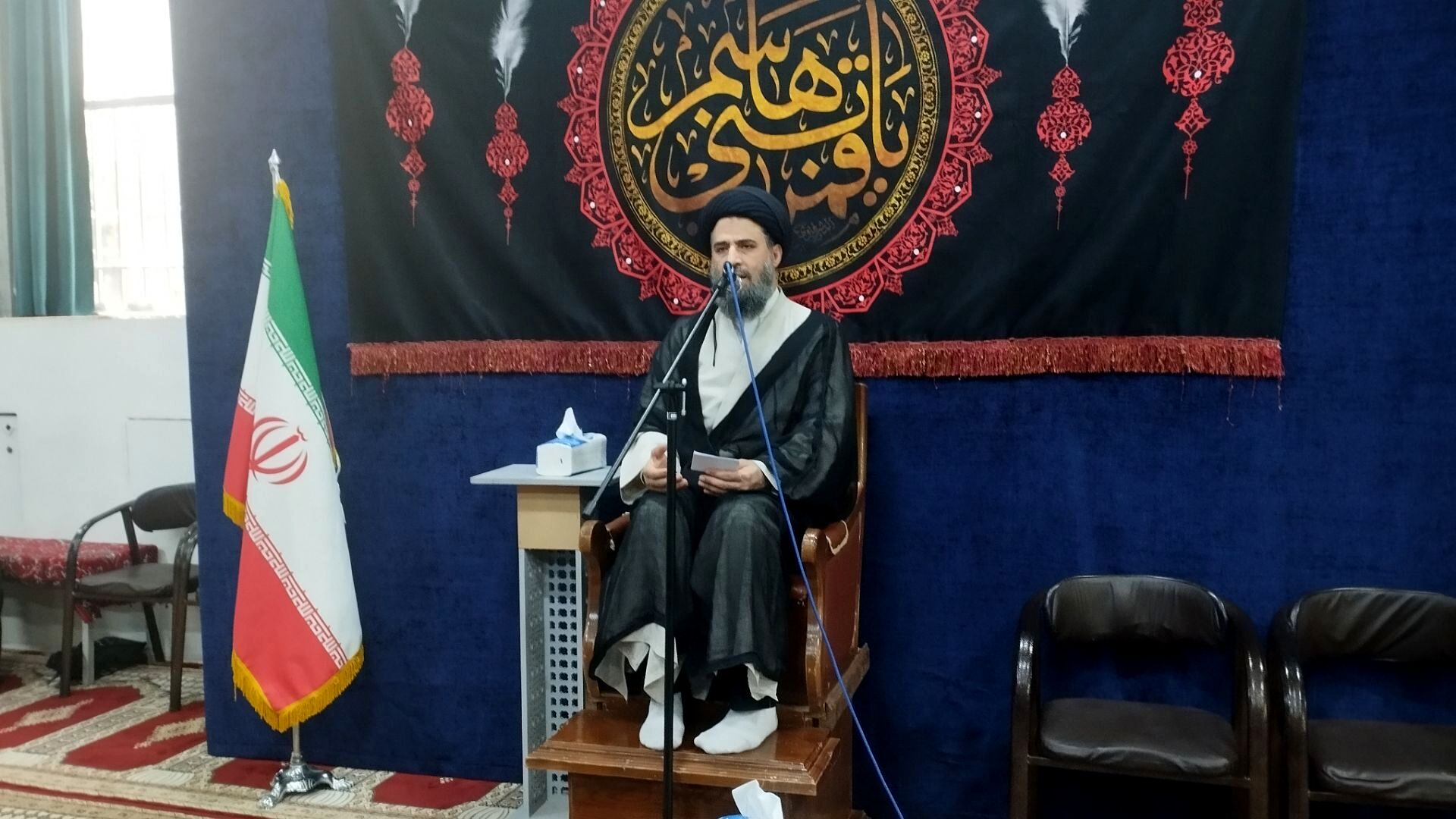 آیین گرامیداشت اولین سالگرد شهید حسین قربانی در نظرآباد 