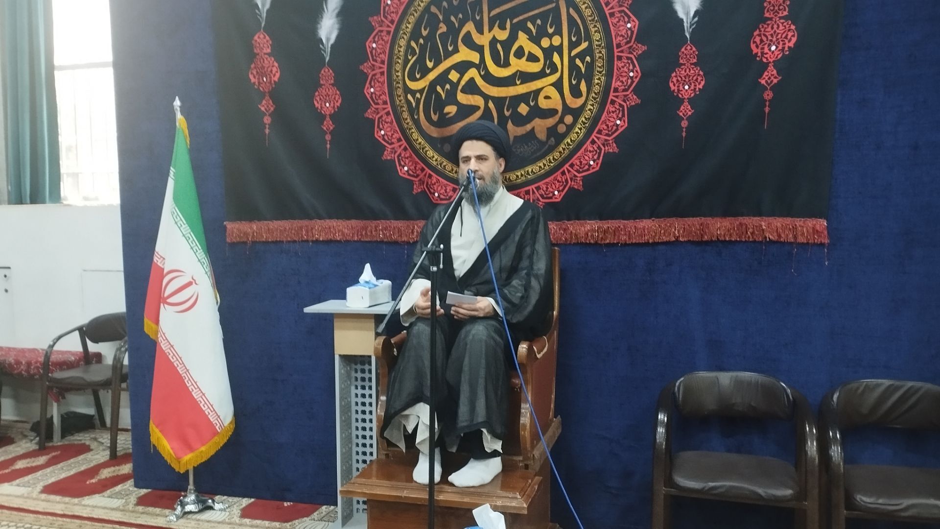 آیین گرامیداشت اولین سالگرد شهید حسین قربانی در نظرآباد 