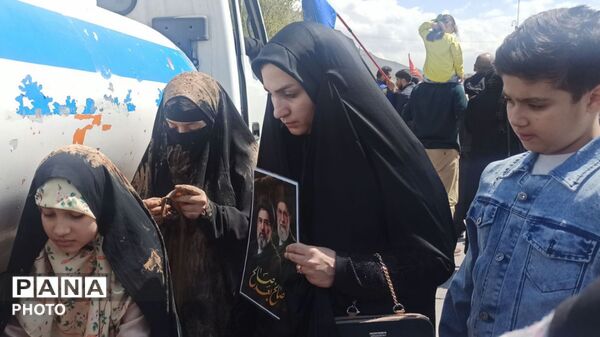مراسم اربعین رهبر انقلاب  در خرم آباد