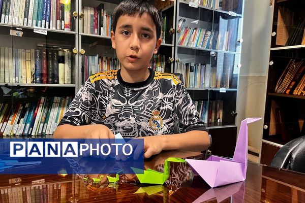 کارگاه «خلاقیت و شادی با اوریگامی» در پژوهش‌سرای دانش‌آموزی کاوش کهریزک 