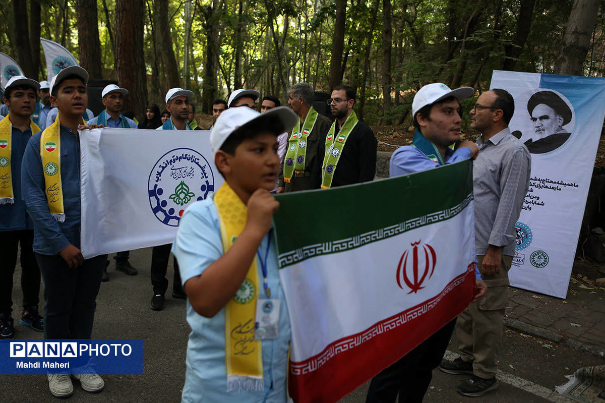 برگزاری اردوی اعضای تشکیلات پیشتازان در آذربایجان شرقی