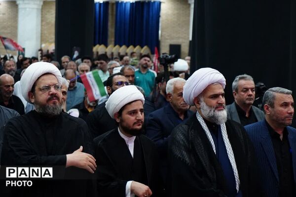 آیین گرامیداشت شهادت رهبر شهید انقلاب و خانواده در باقرشهر 