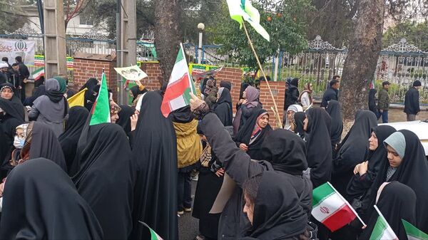 راهپیمایی ۲۲ بهمن در گلستان
