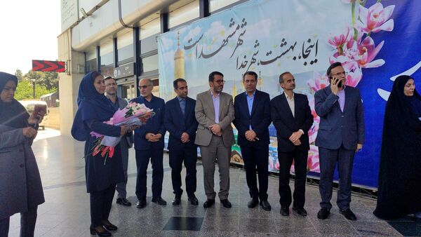 استقبال از برگزیدگان شانزدهمین المپیاد ملی فرش دستباف در مشهد