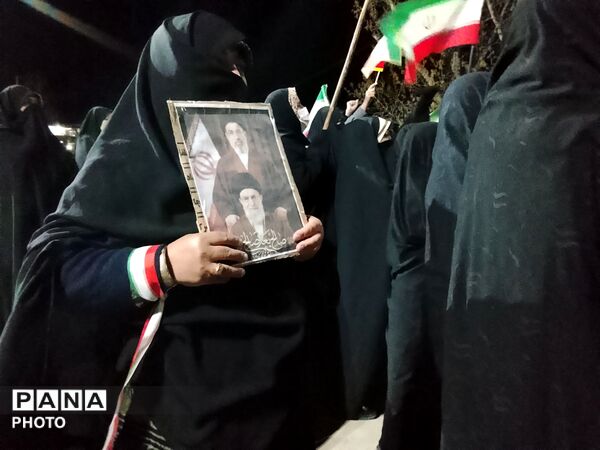 تجمعات شبانه با حضور مردمان غیور شهر بار