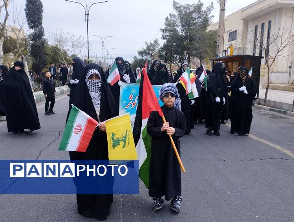 ابراز وحدت و همدلی سمنانی‌ها با مردم مظلوم فلسطین در روز قدس